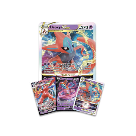 Pokemon Deoxys VSTAR & VMAX Battle Box promo cards