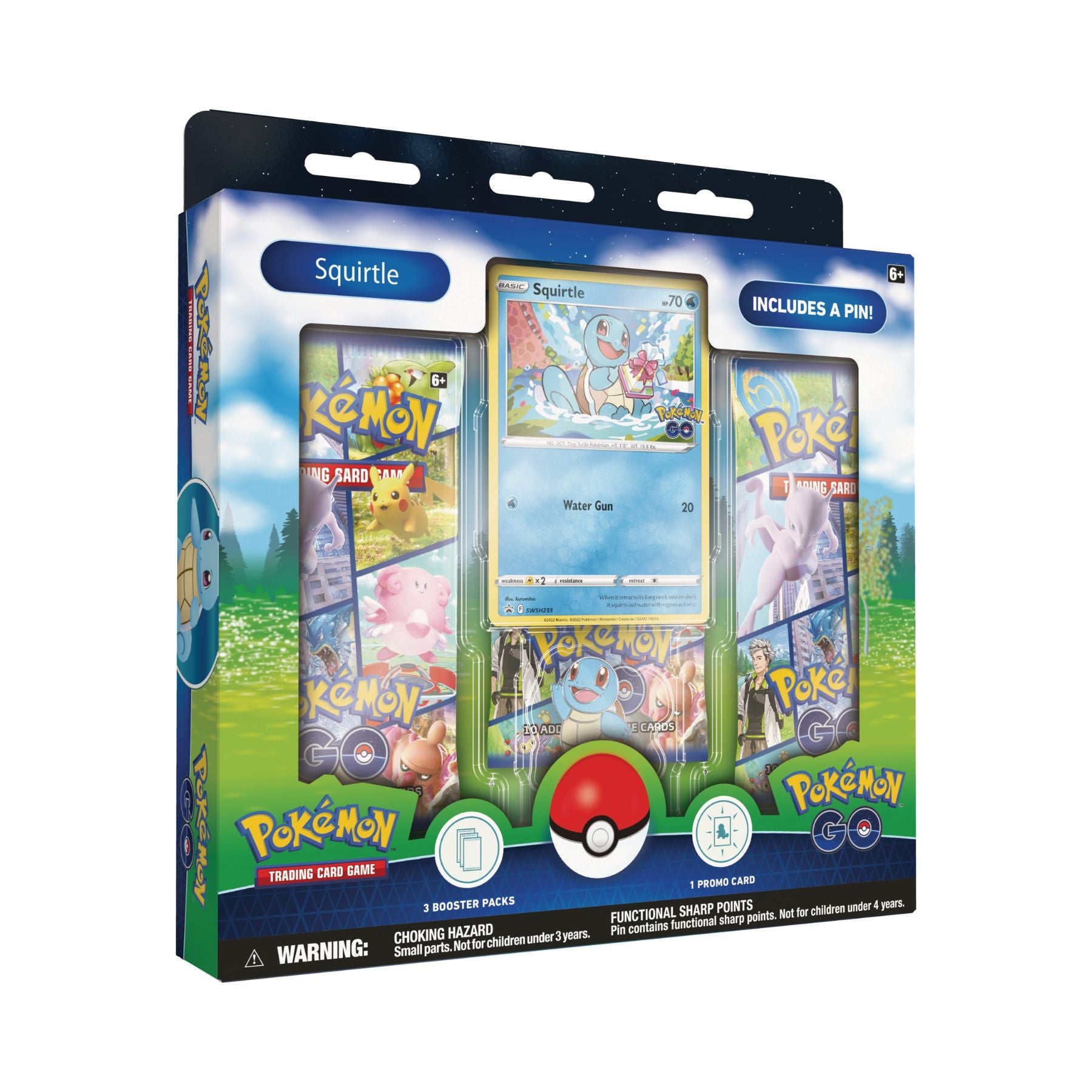 Pokemon GO pin collection Squirtle