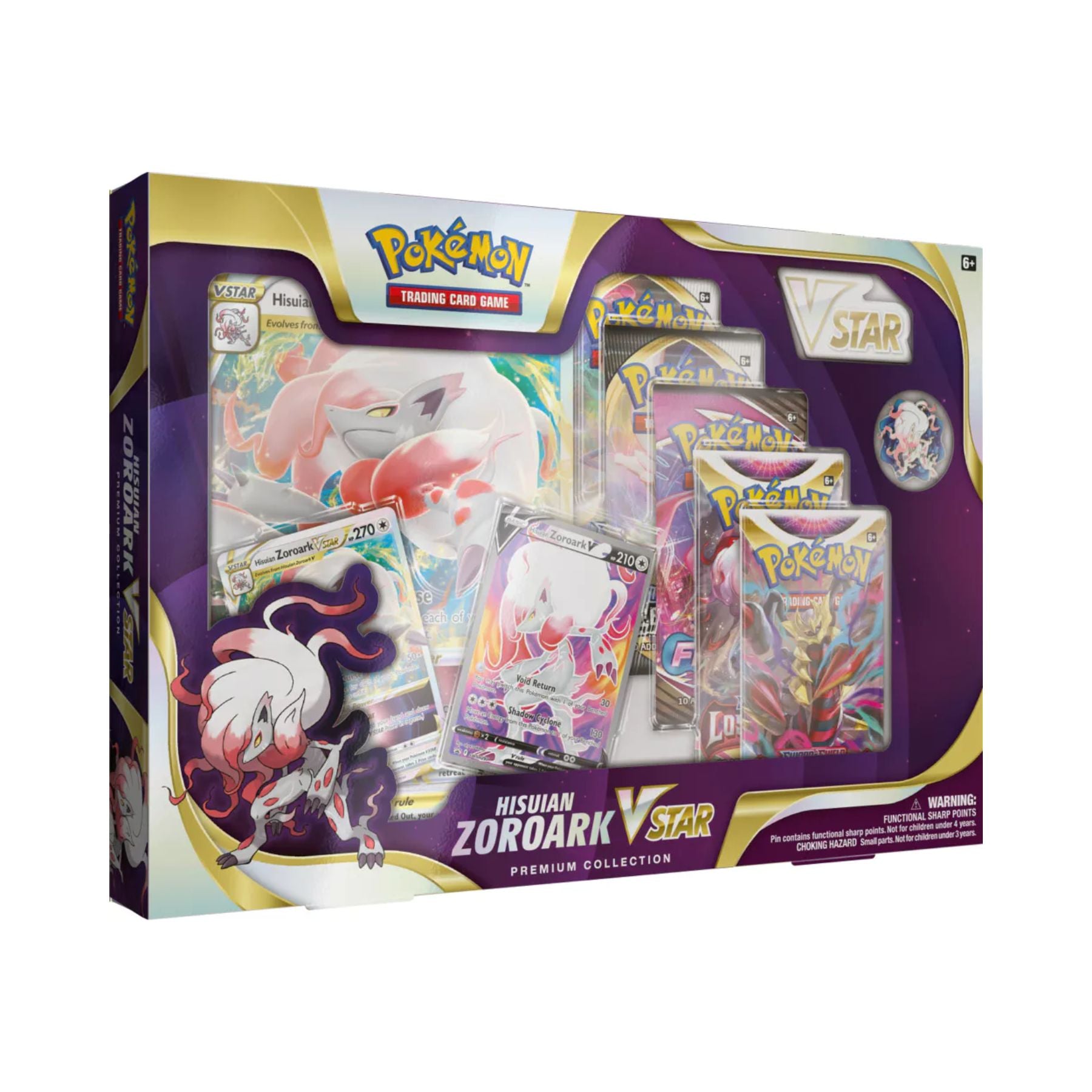 Pokemon Hisuian Zoroark VSTAR Premium Collection