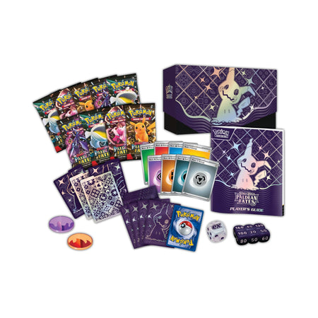 Pokemon Paldean Fates Elite Trainer Box contents