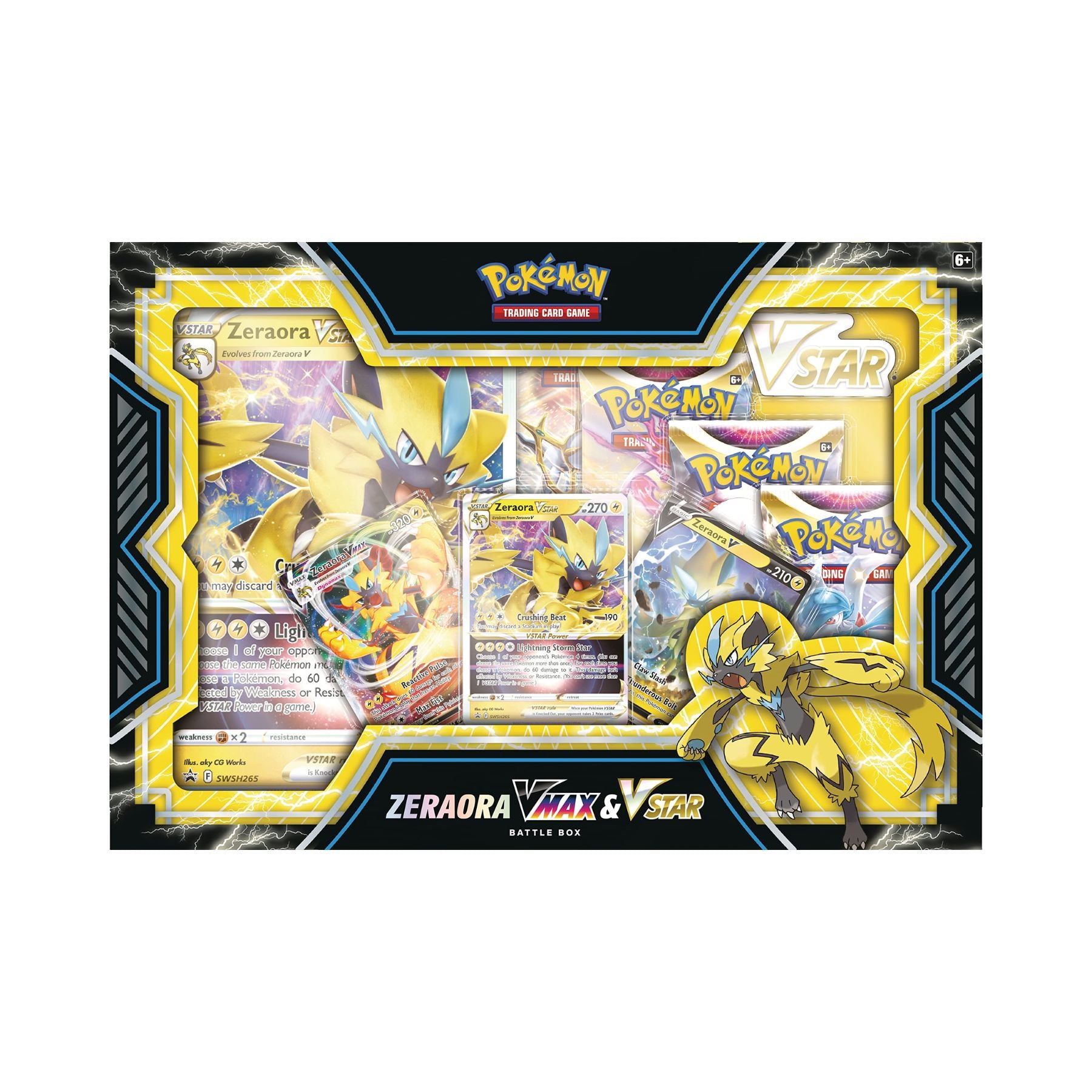 Pokemon Zeraora VMAX & VSTAR Battle Box | Pokeflip Pokemon Zeraora VMAX & VSTAR Battle Box | Pokeflip