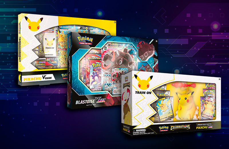 Pokemon collection boxes