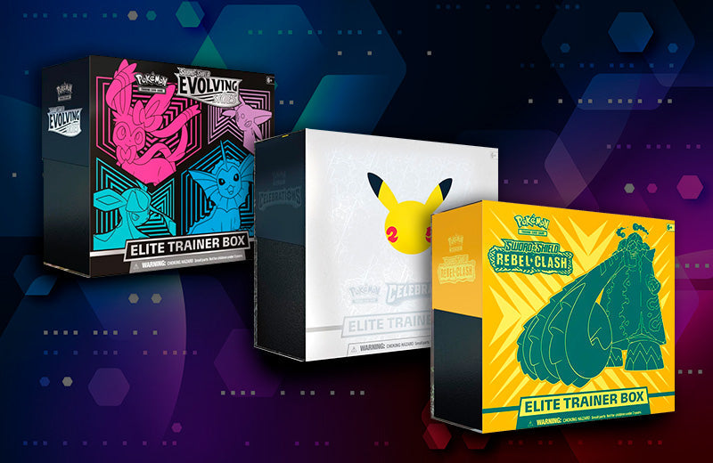 Pokemon elite trainer boxes