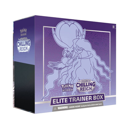 Pokemon Chilling Reign Elite Trainer Box Shadow Rider Calyrex