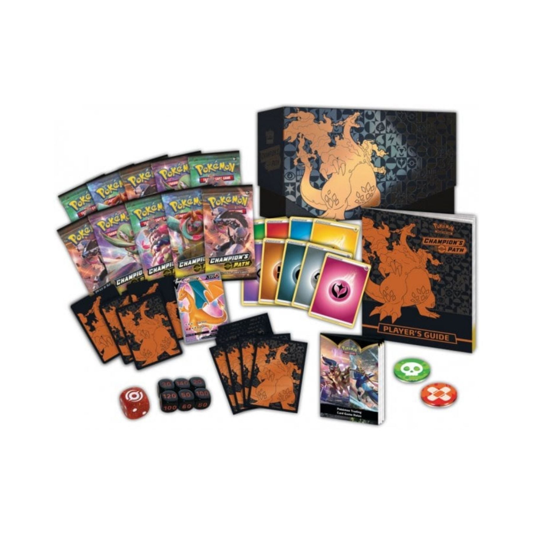 Pokemon Champion's Path Elite Trainer Box contents