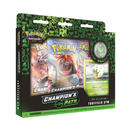 Pokemon Champion's Path Turffield Gym Pin