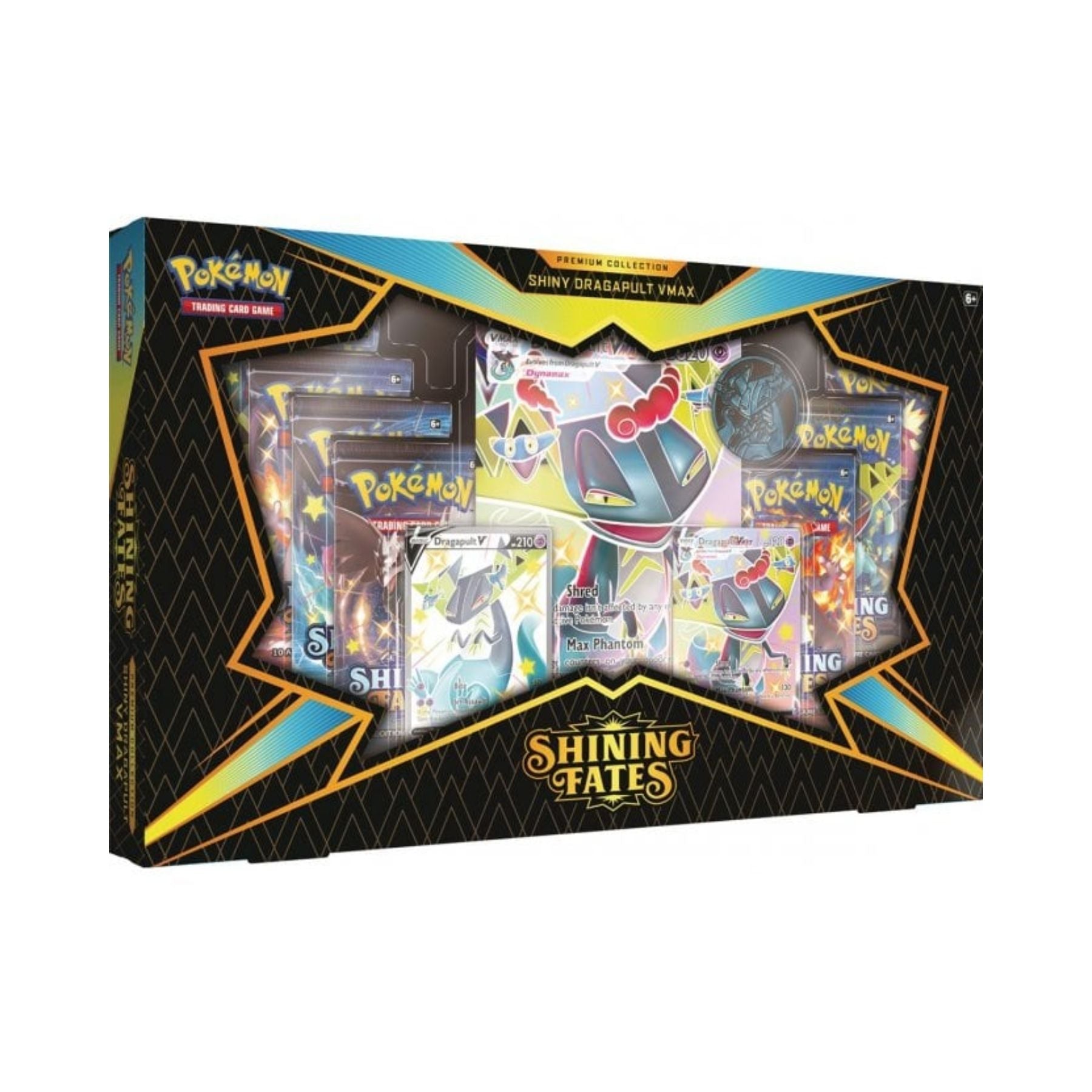 Pokemon Shining Fates Premium Collection VMAX Shiny Dragapult Pokemon Shining Fates Premium Collection VMAX Shiny Dragapult