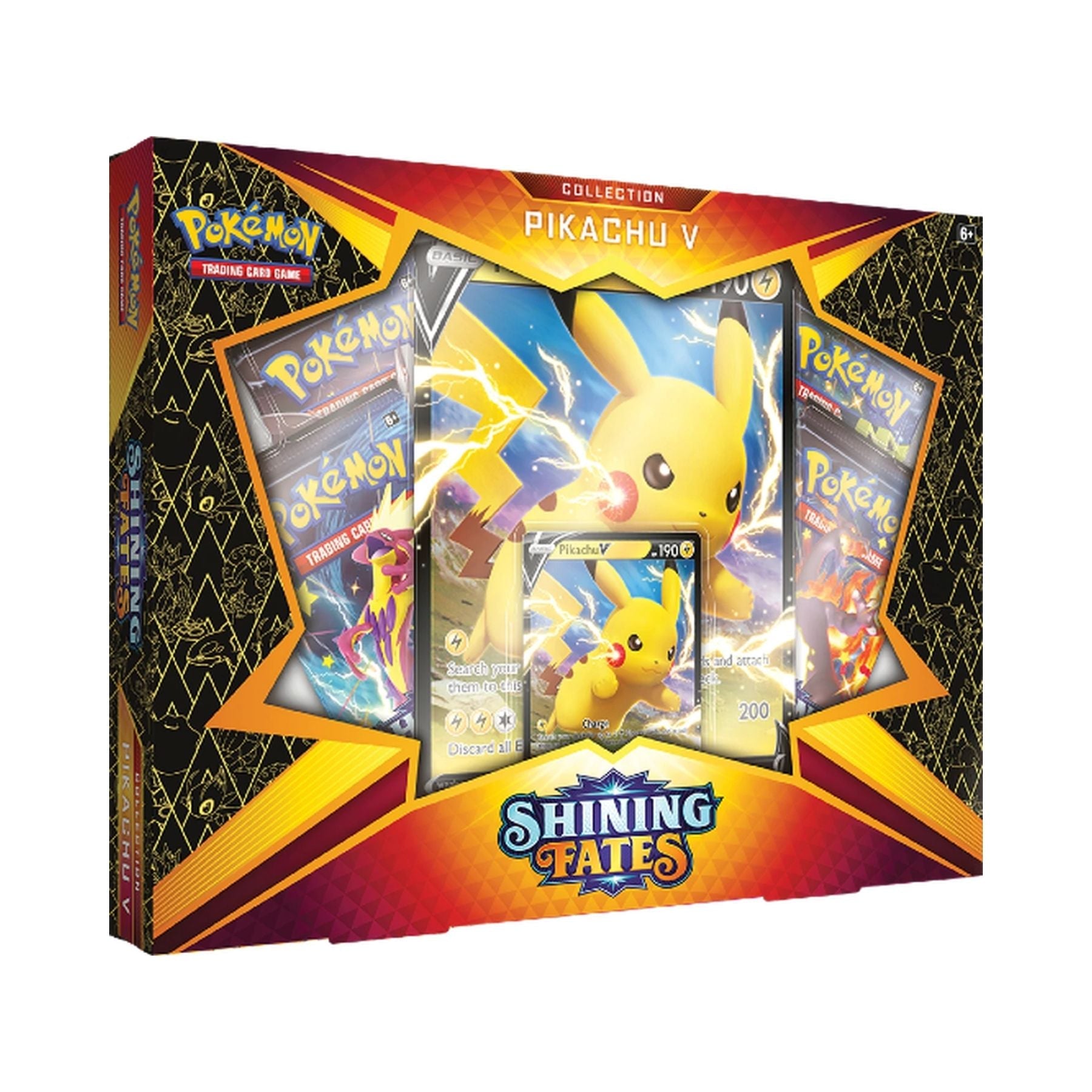 Pokemon Shining Fates Pikachu V Box