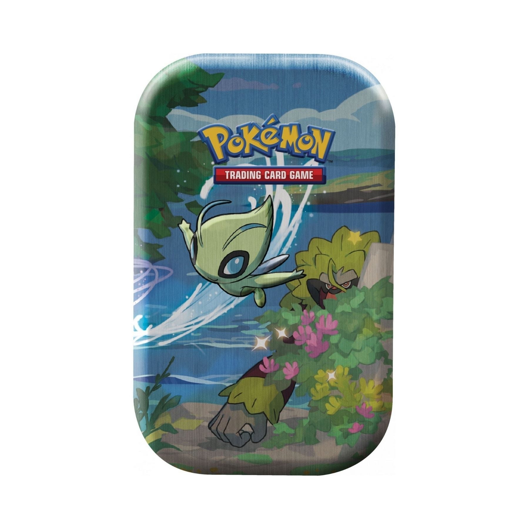 Pokemon Shining Fates Mini Tin Celebi & Rillaboom | Pokeflip Pokemon Shining Fates Mini Tin Celebi & Rillaboom | Pokeflip