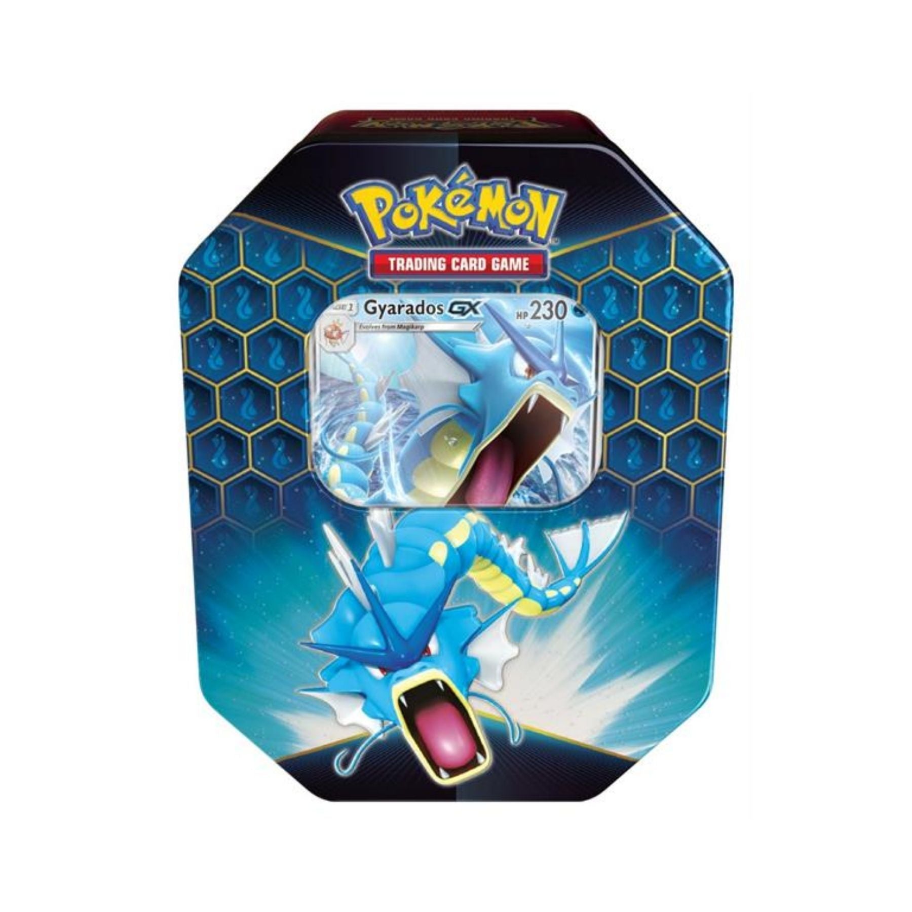 Pokemon Hidden Fates Gyarados GX Tin