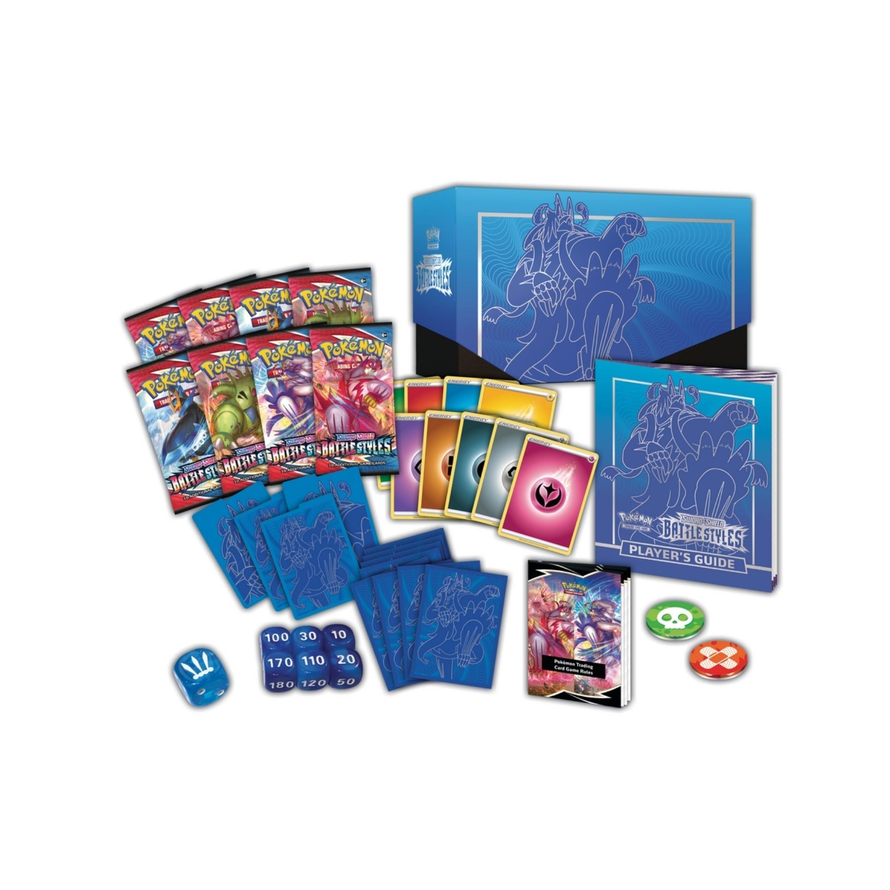 Pokemon Battle Styles Elite Trainer Box Rapid Strike contents