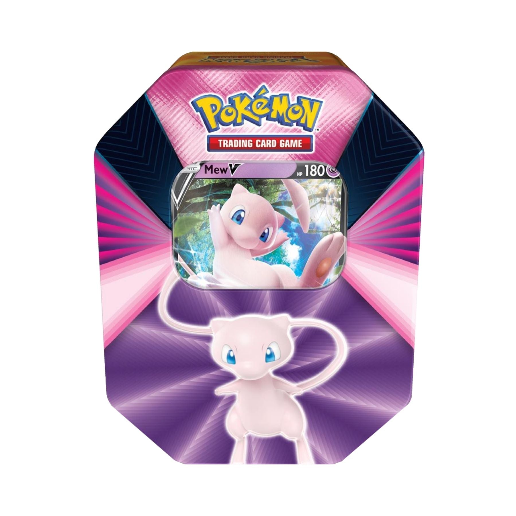 Pokemon | Fuerzas V Tin | Mew V | Pokemon TCG | Pokeflip, image size:1800x1800