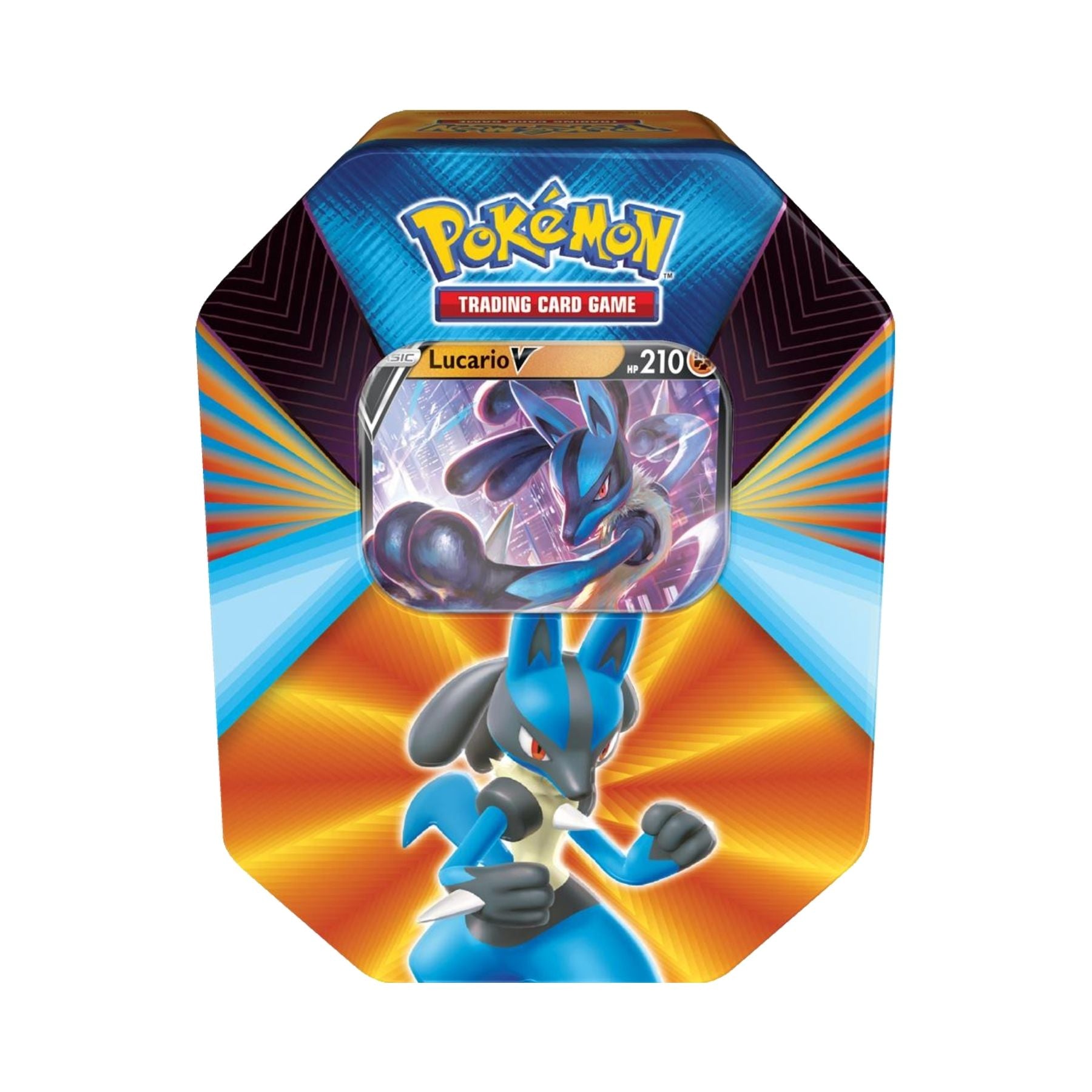lucario pokemon booster box Pokemon | V Forces Tin Lucario V | Pokemon TCG