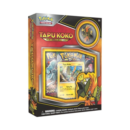 Pokemon Tapu Koko Pin Collection