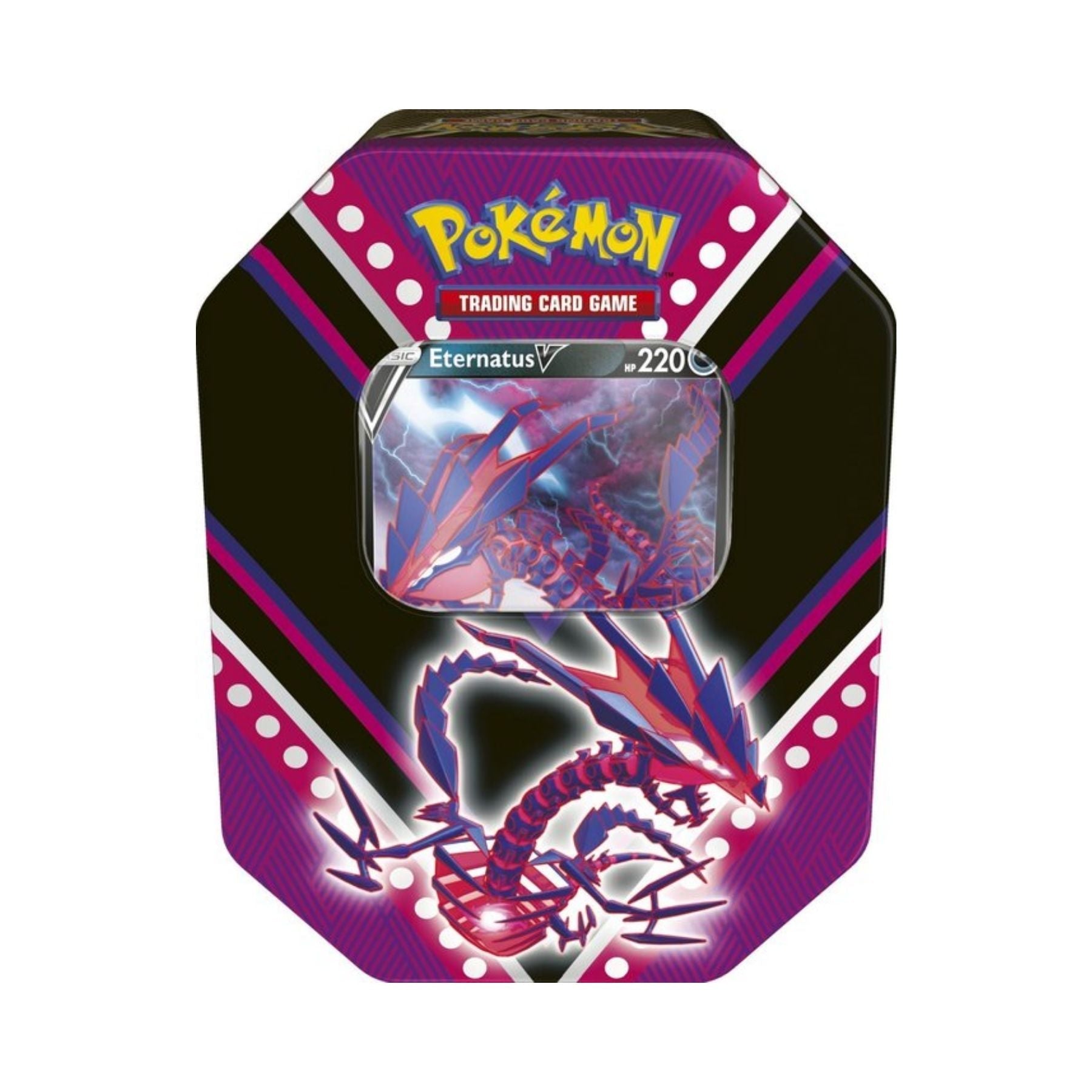 Pokemon | V Powers Tin Eternatus | Pokemon TCG | Pokeflip Pokemon | V Powers Tin Eternatus | Pokemon TCG | Pokeflip