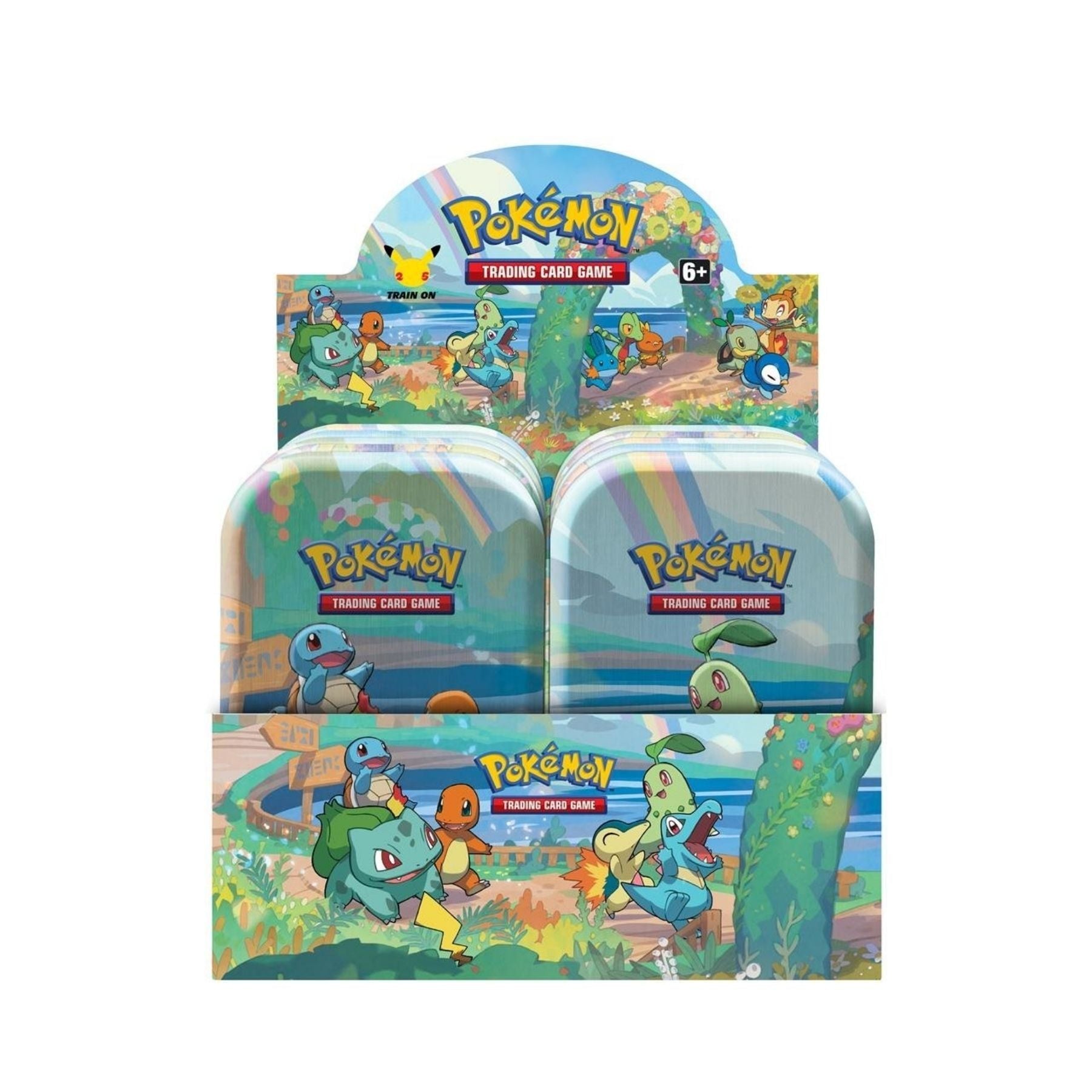 Pokemon Celebrations 25th Anniversary Mini Tins Set of 8