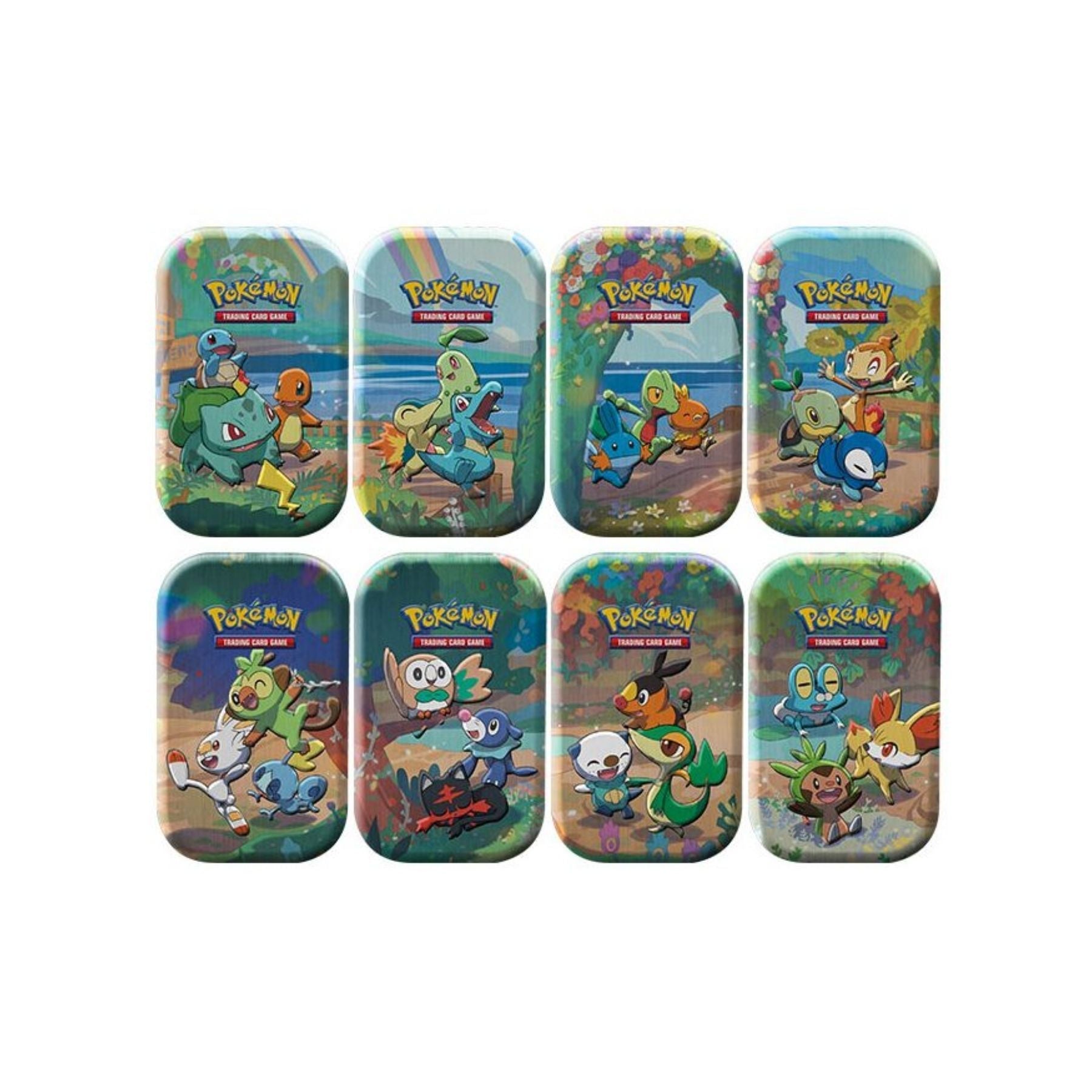 Pokemon Celebrations 25th Anniversary Mini Tins Set of 8