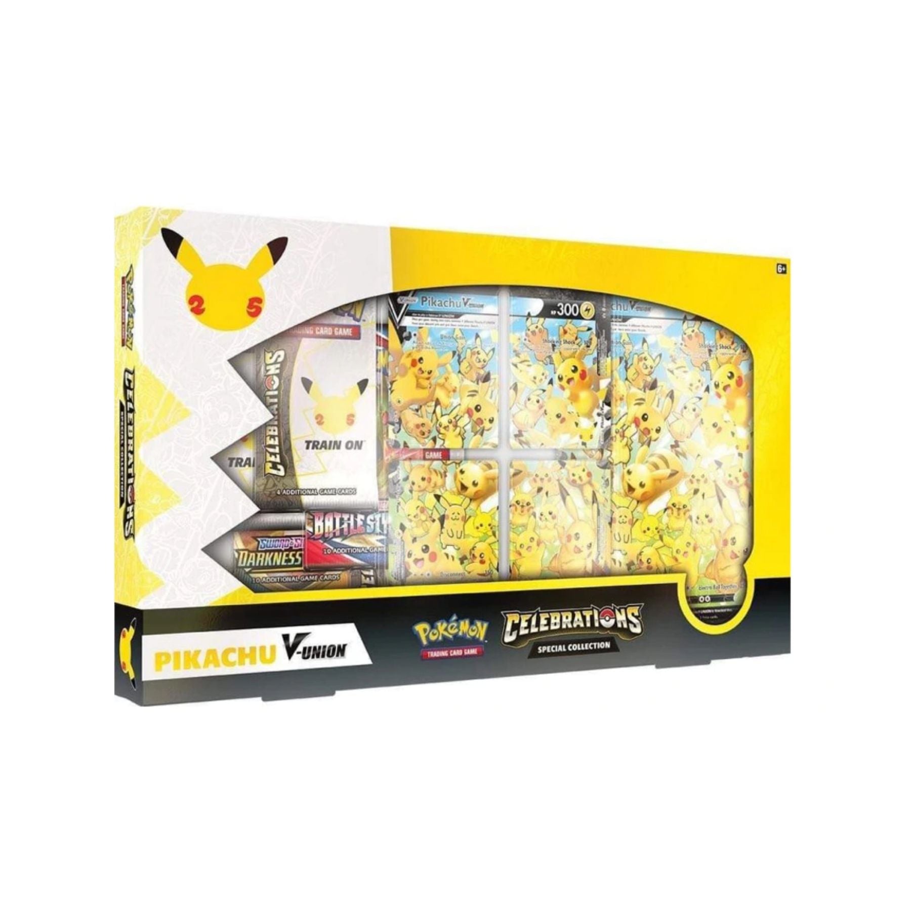 Pokemon Celebrations 25th Anniversary Pikachu V Union Box