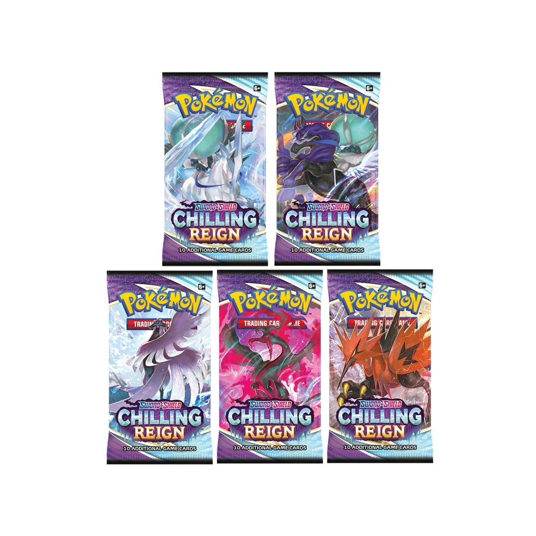 Pokemon Chilling Reign Booster Packs