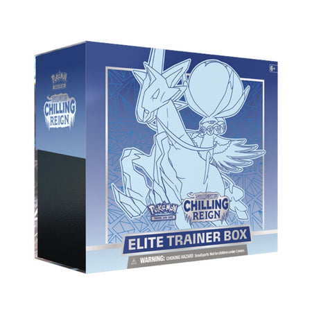 Pokemon Chilling Reign Elite Trainer Box Ice Rider Calyrex