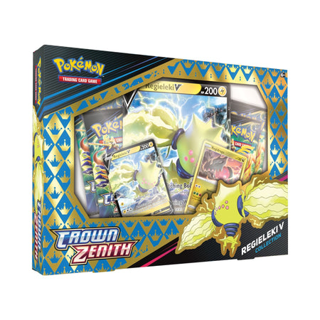 Pokemon Crown Zenith Regieleki V Box