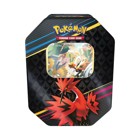 Pokemon Crown Zenith Special Art Tin Galarian Zapdos