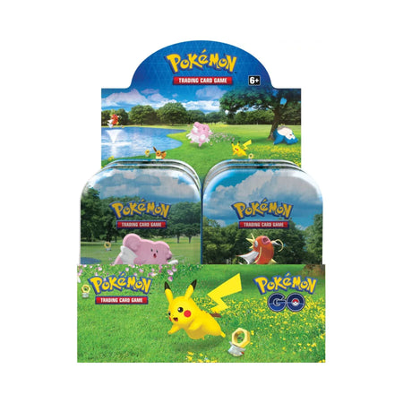 Pokemon GO Mini Tins Display of 10