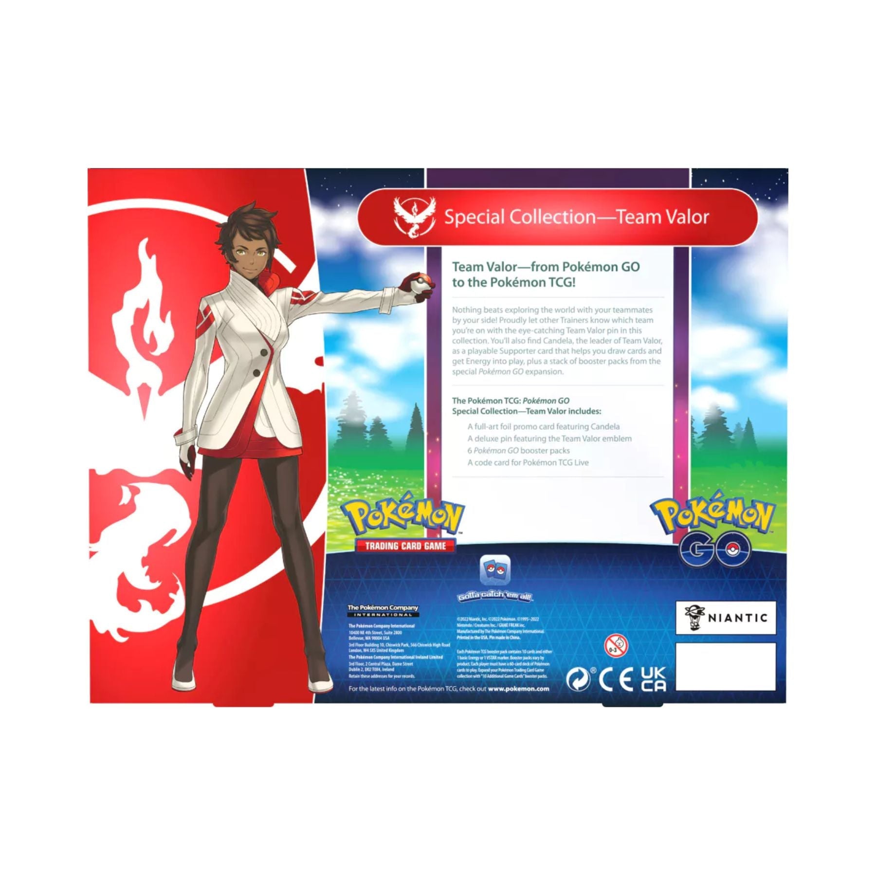 Pokemon GO Special Collection Team Valor