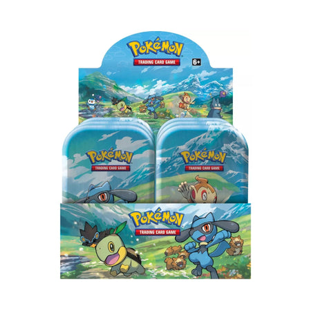Pokemon Sinnoh Stars Mini Tins Display