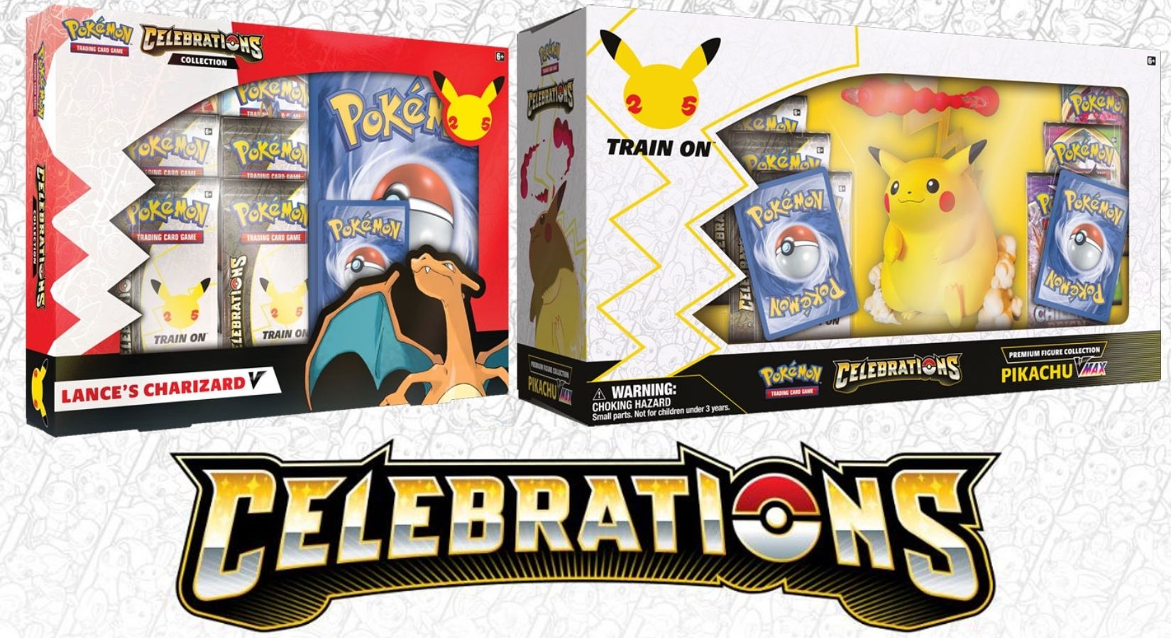 Pokemon 25th Anniversary Celebrations Set