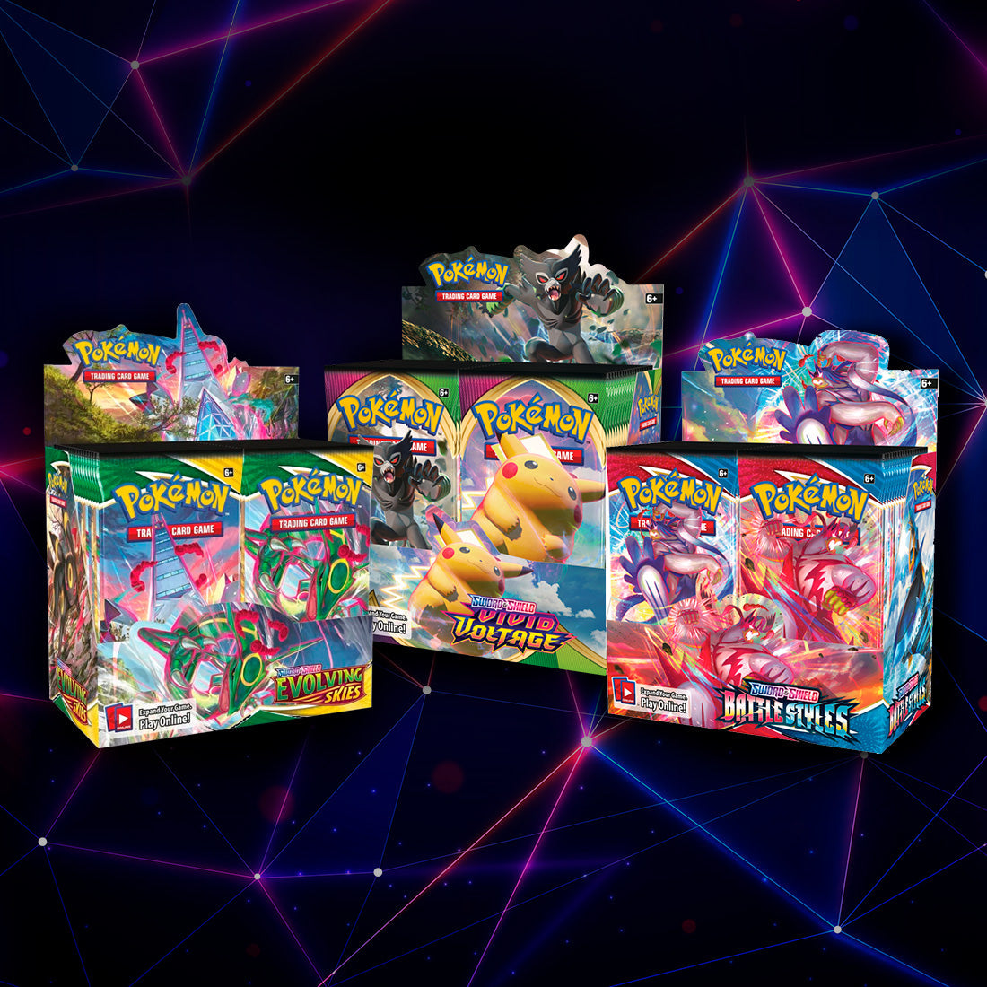 Pokemon Cards Bundle Set Brand New hotsell Boxes Free Shipping