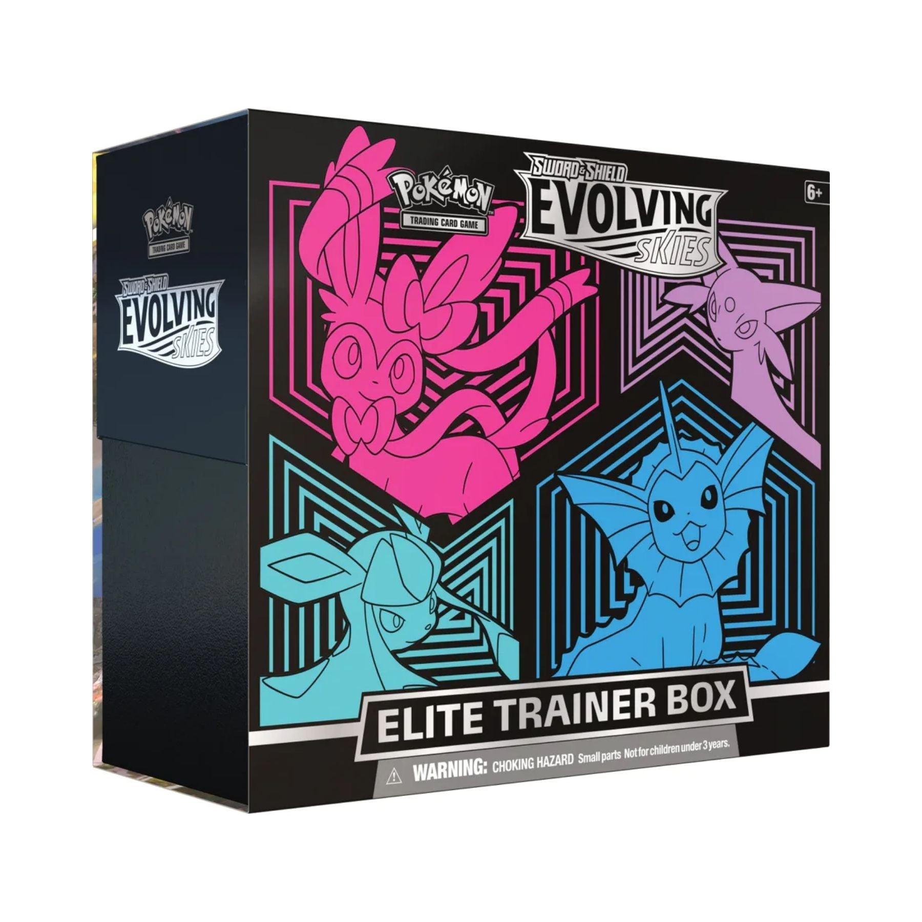 Pokemon Evolving Skies Elite Trainer Box Sylveon/Espeon/Glaceon/Vaporeon