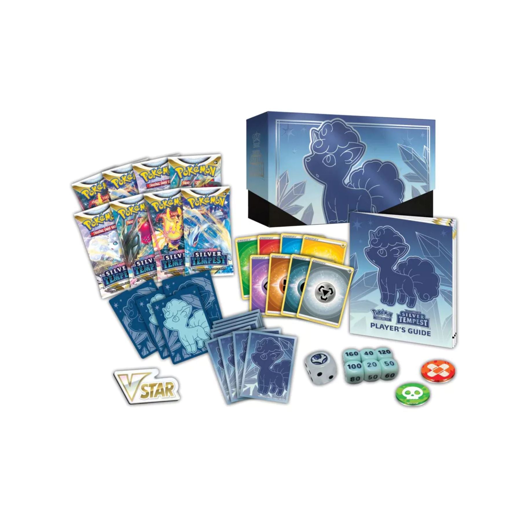 Pokemon Silver Tempest Elite Trainer Box Contents